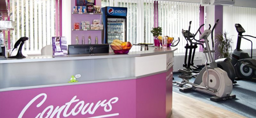 Contours fitness recepce